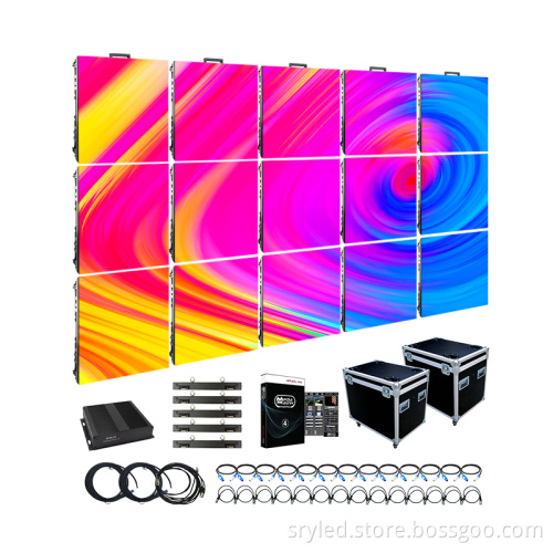Outdoor Waterproof LED Video Wall Rental: 500x500, 500x1000 P3.91 & P4.81 Concert Stage Background Display